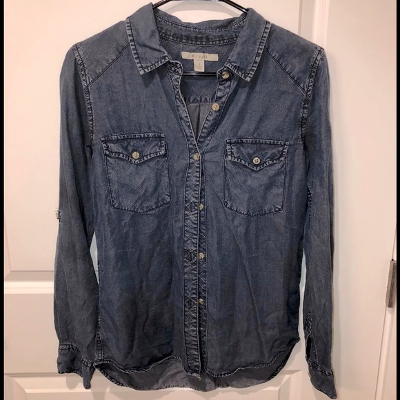 Denim Top - Picture 1 of 3